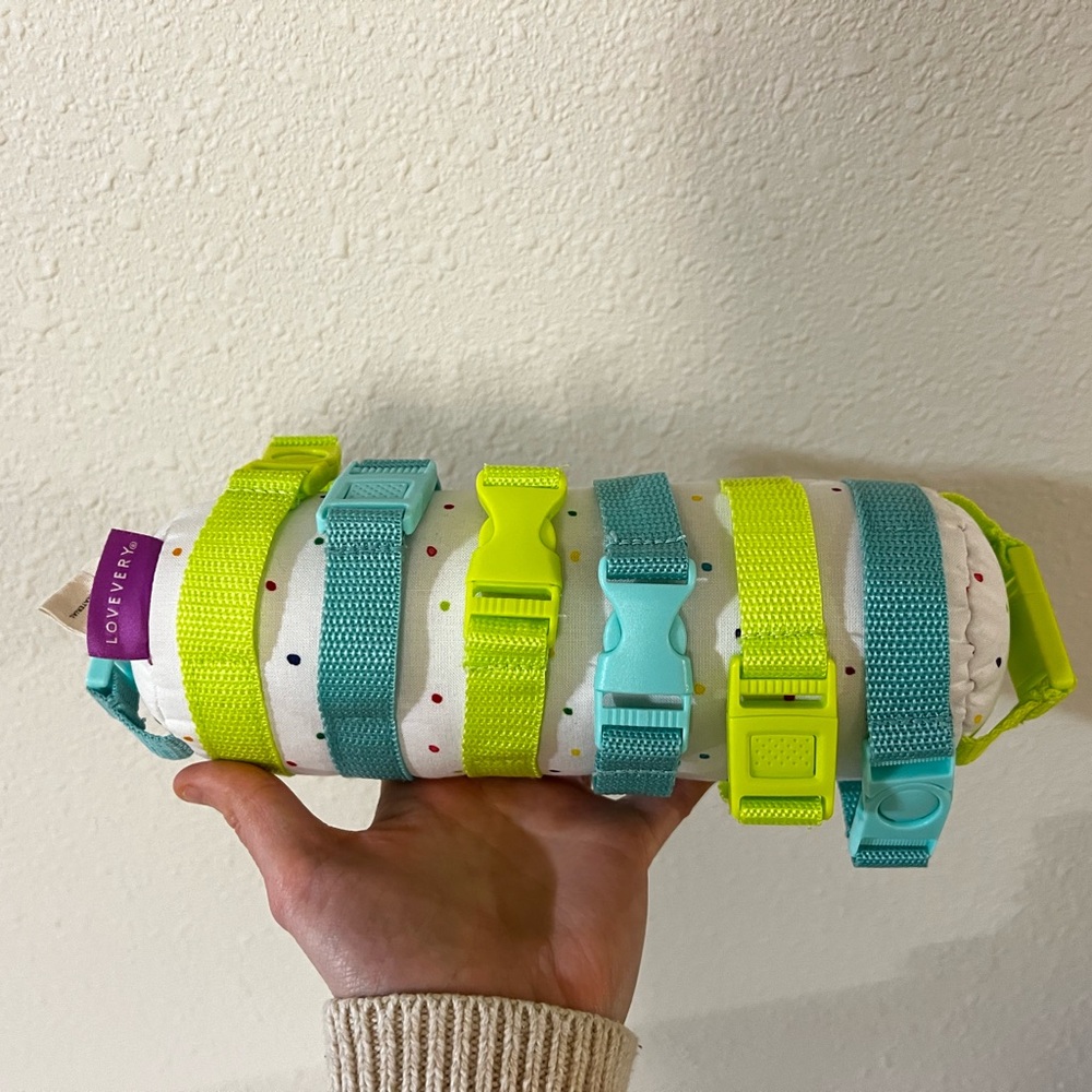 Lovevery buckle pillow